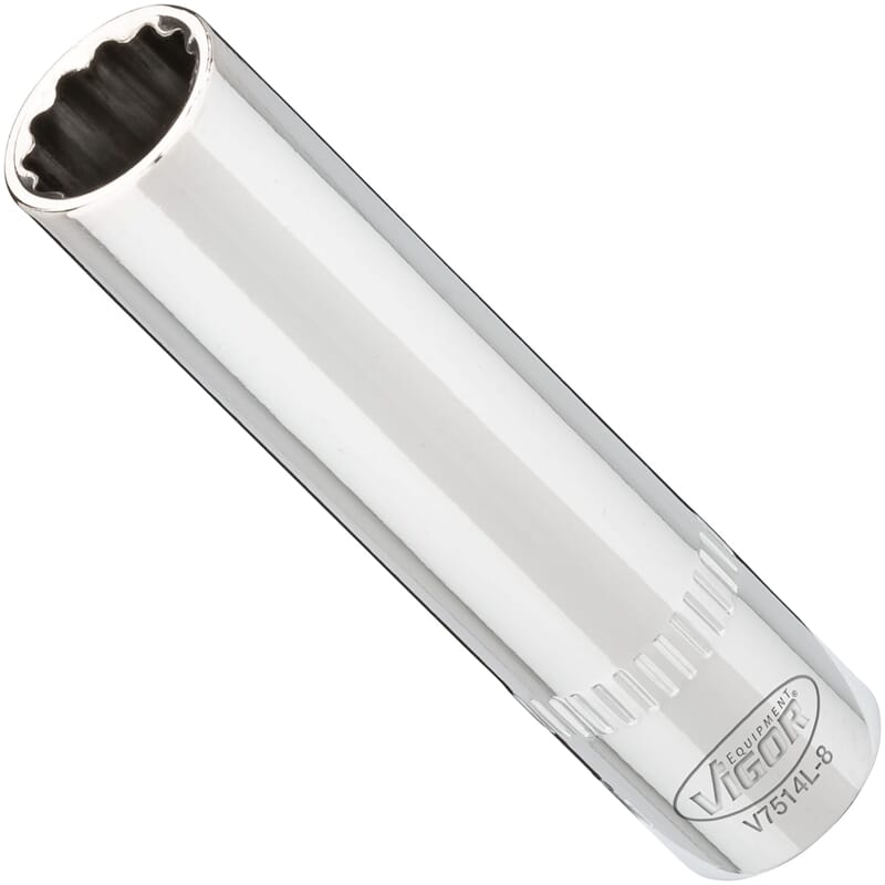 Vigor V7514L-8 1/4" Steckschl.Einsatz Lang Sw8