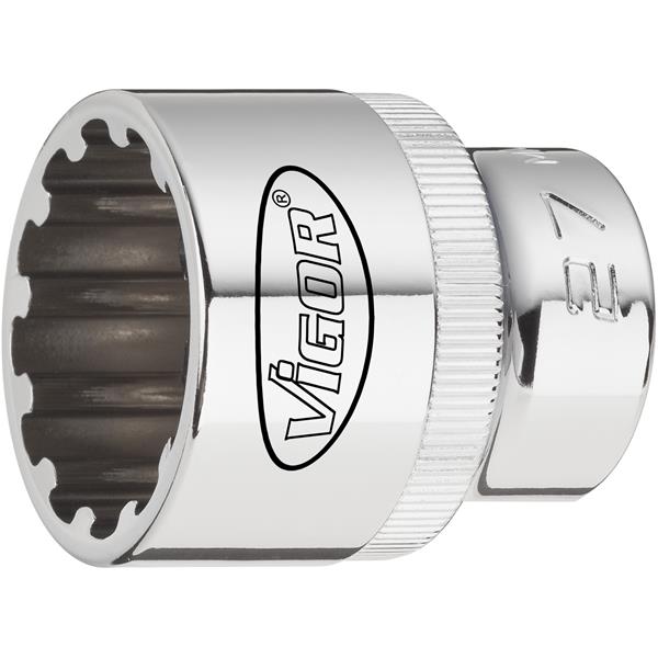 Vigor V1995 1/2" Multiprofil-Steckschlüssel SW 17