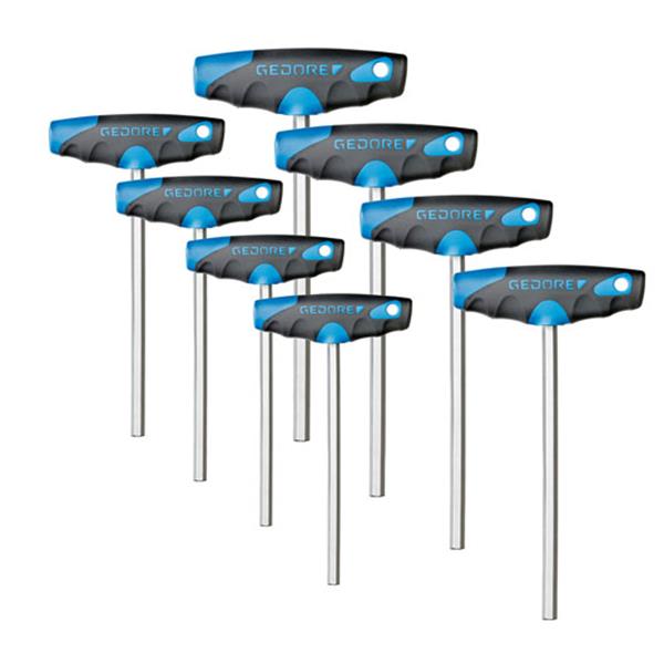 Gedore 2142 T-008 Hexagon Allen key set 8 pcs 