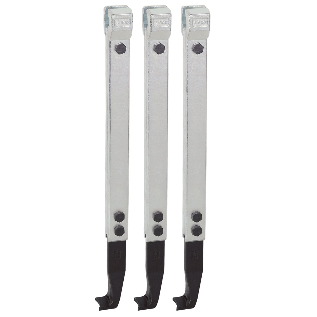 Kukko 3-501-S Set (3) Puller Arms 500 Mm W. Claws F. Confined Spaces