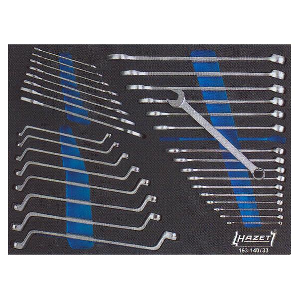 Hazet 163-140/33 Tool Set in Safety-Insert-System