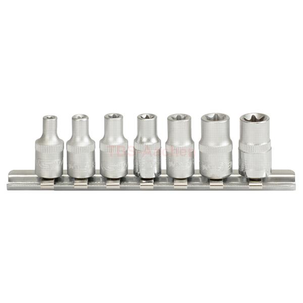 KS-Tools 911.4355 1/4" TX-E-Stecknuss-Satz,7-tlg 