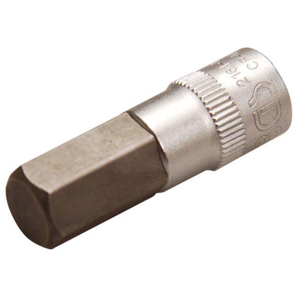 BGS 2161-10 Bit-Einsatz, Antrieb Innenvierkant 6,3 mm (1/4"), Innensechskant 10 mm