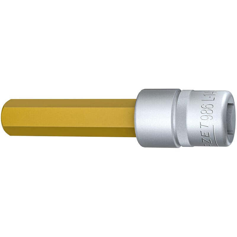 Hazet 986L-14 Schraubendreher-Einsatz,100Mm,Sw14, Tin
