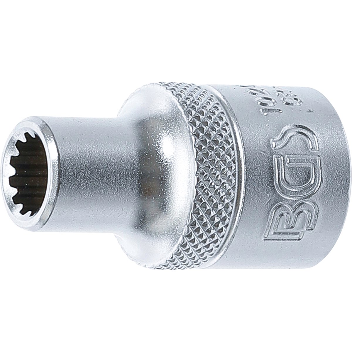BGS 10208 Steckschlüssel-Einsatz Gear Lock, Antrie b Innenvierkant 12,5 mm (1/2"), SW 8 mm