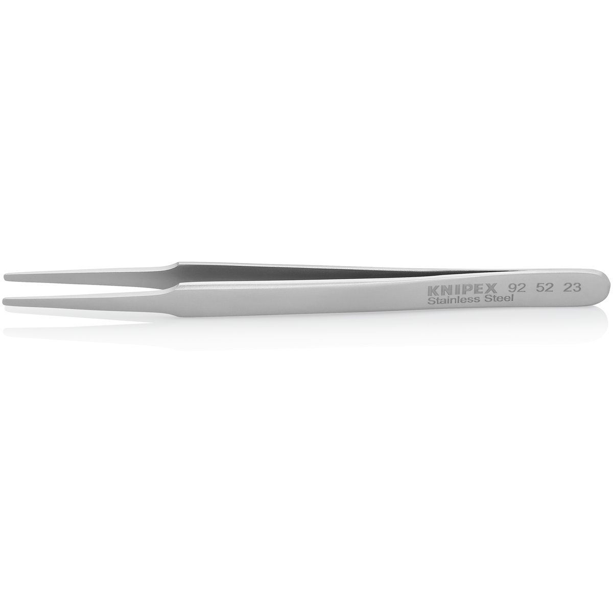 Knipex 92 52 23 Präzisionspinzette runde Spitze 
