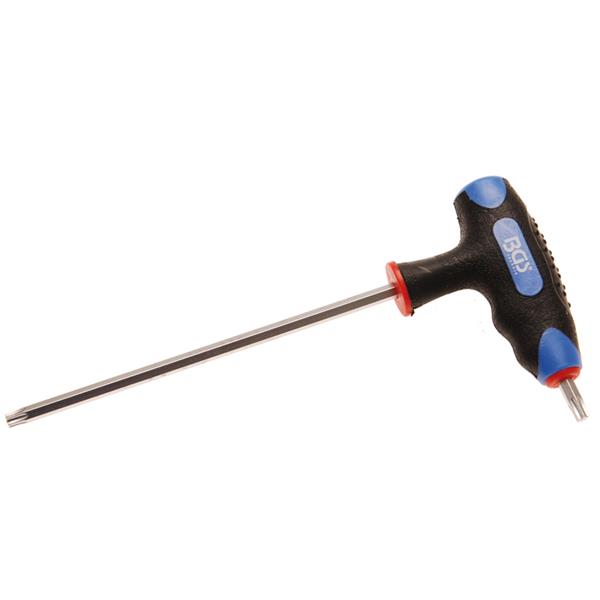 BGS 4010-14 Schraubendreher mit T-Griff und seitli cher Klinge, T-Profil (für Torx) T27