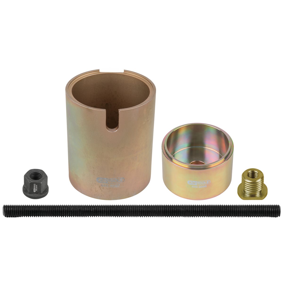 KS-Tools 440.0285 Querlenkerbuchsen-Satz, 5-tlg., für Ford Transit vorne