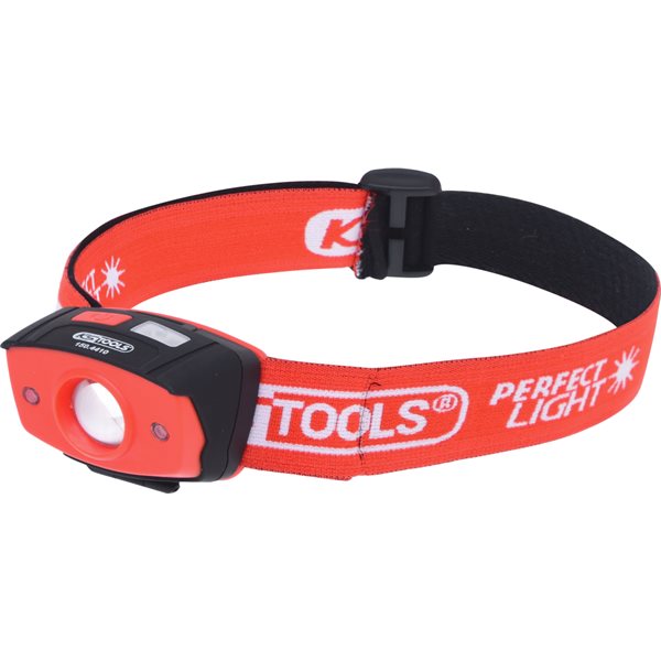 KS-Tools 150.4410 perfectLight Kopflampe mit Beweg ungssensor 120 Lumen
