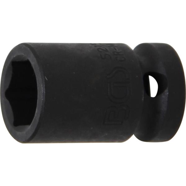 BGS 5215 Kraft-Steckschlüssel-Einsatz Sechskant, A ntrieb Innenvierkant 12,5 mm (1/2"), SW 15 mm