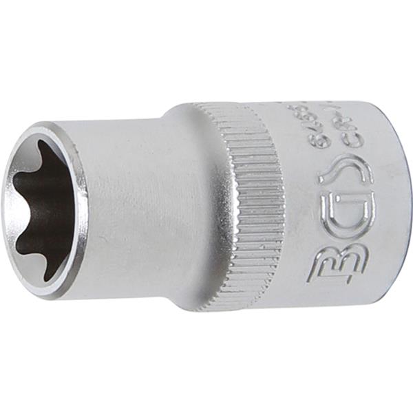 BGS 6466 Steckschlüssel-Einsatz E-Profil, Antrieb Innenvierkant 12,5 mm (1/2"), SW E16