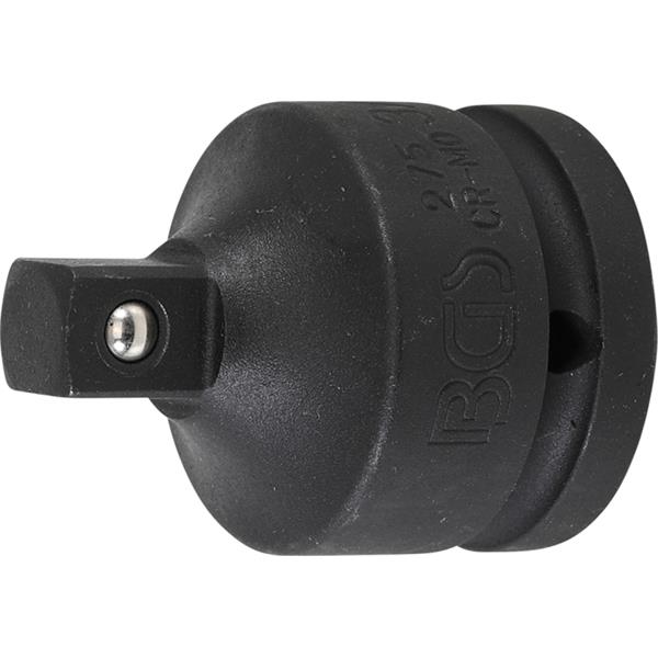 BGS 275 Kraft-Steckschlüssel-Adapter, Innenvierkan t 20 mm (3/4") - Außenvierkant 12,5 mm (1/2")
