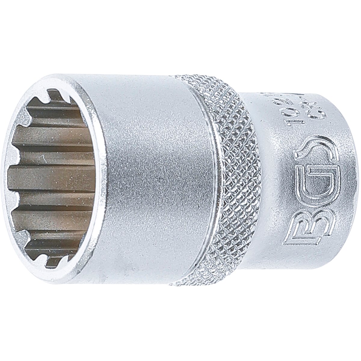BGS 10218 Steckschlüssel-Einsatz Gear Lock, Antrie b Innenvierkant 12,5 mm (1/2"), SW 18 mm