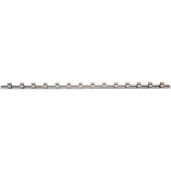 BGS 2330 Aufsteckschiene mit 15 Clips, 10 mm (3/8 )