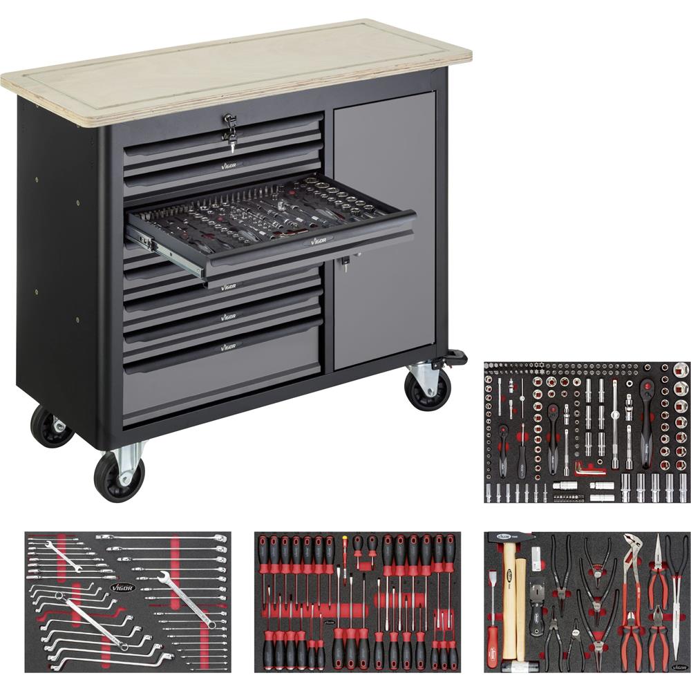 Vigor V5156 Werkbank mit Basisbestückung