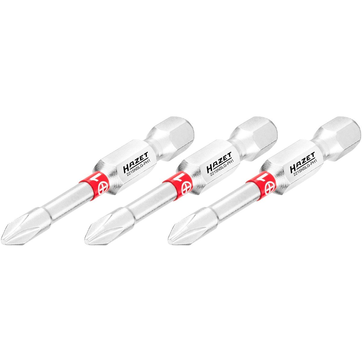 Hazet 2215NSLG-PH1/3 Screwdriver Bit Set PH1 