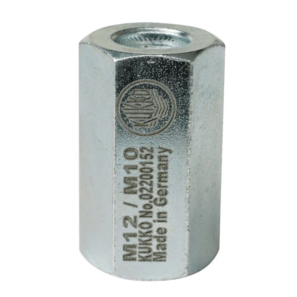 Kukko VM2215-58 Verbindungsmutter Für Gewinde- Ein sätze Ig M22X1,5 / Ig G5/8