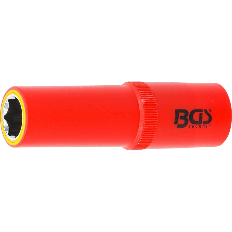 BGS 72064 VDE-Steckschlüssel-Einsatz Sechskant, An trieb Innenvierkant 12,5 mm (1/2"), SW 14 mm