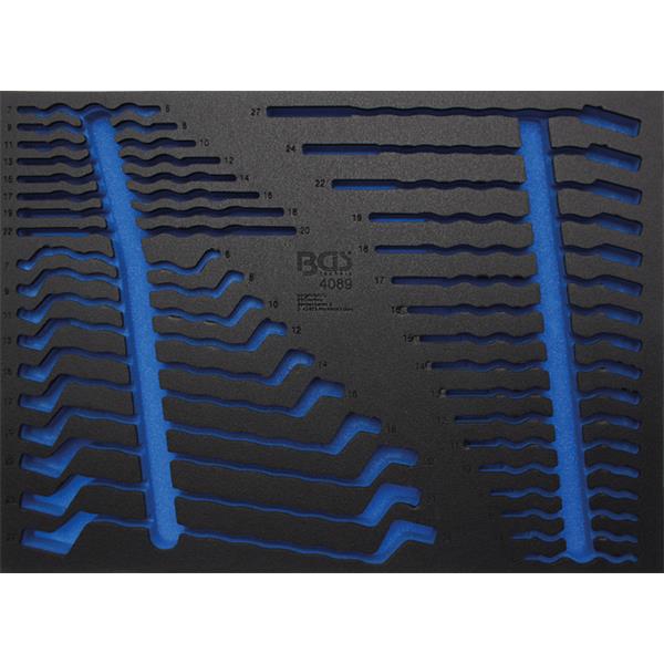 BGS 4089-1 Werkstattwageneinlage 3/3, leer, für Ar t. 4089