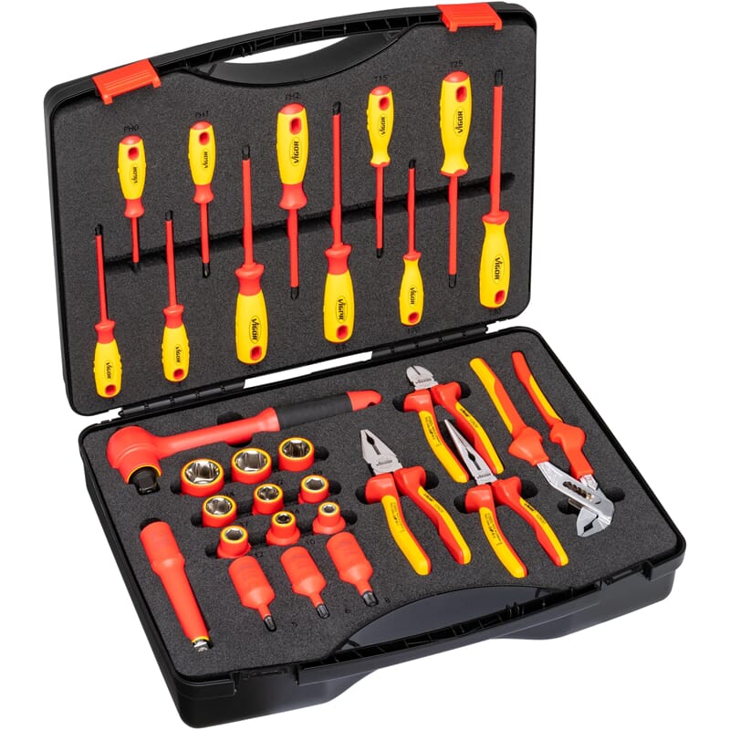 Vigor V5632 VDE Werkzeugkoffer 29-teilig