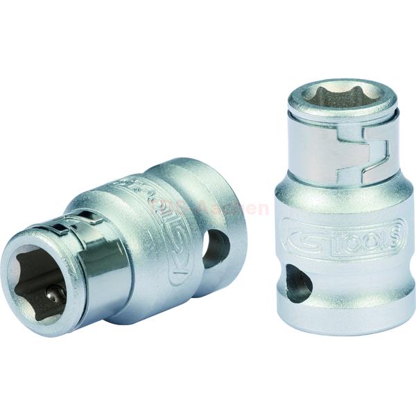 KS-Tools 911.4331 3/8" Bit-Adapter-Stecknuss,f.B 