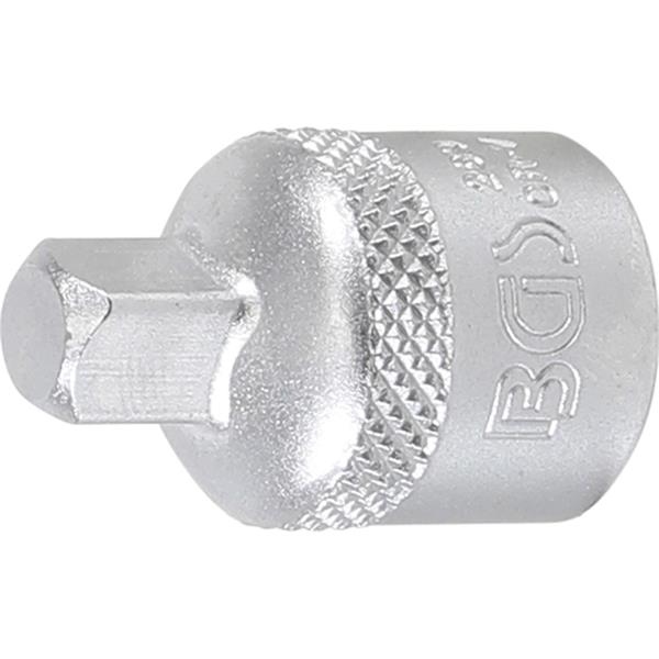BGS 269 Steckschlüssel-Adapter, Innenvierkant 10 m m (3/8") - Außenvierkant 6,3 mm (1/4")