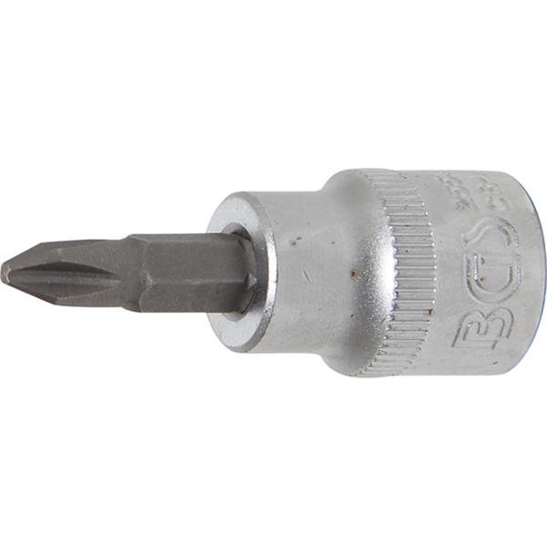 BGS 2554 Bit-Einsatz, Antrieb Innenvierkant 10 mm (3/8"), Kreuzschlitz PH2