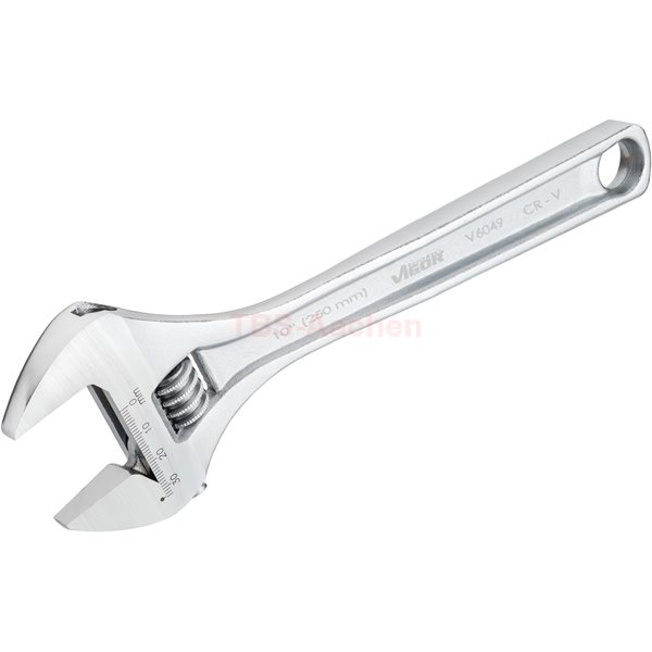 Vigor V6049 Rollgabelschlüssel, 10" 0-33 mm