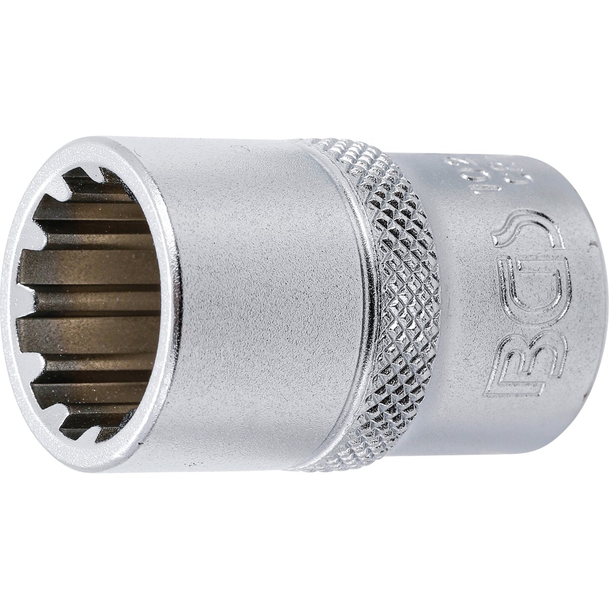 BGS 10216 Steckschlüssel-Einsatz Gear Lock, Antrie b Innenvierkant 12,5 mm (1/2"), SW 16 mm