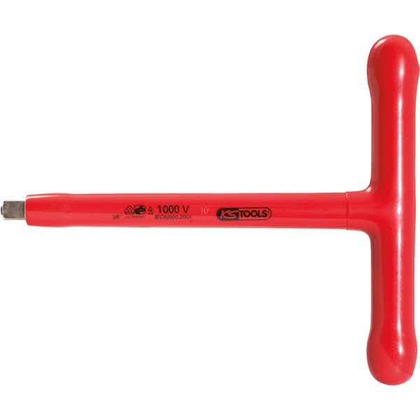 KS-Tools 117.3820 3/8"Isolierter T-Griff-Aufstec 