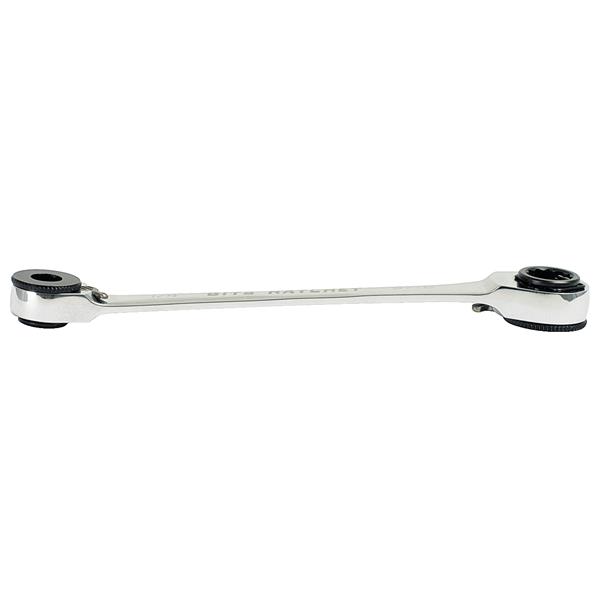 KS-Tools 503.4678 Mini-Bit-Ratsche 1/4" x 10 mm GEAR+