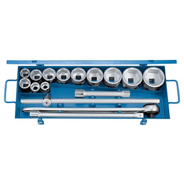 Gedore 32 FMU-2 Steckschlüssel-Satz 20 (3/4") 4kant 22-60 mm