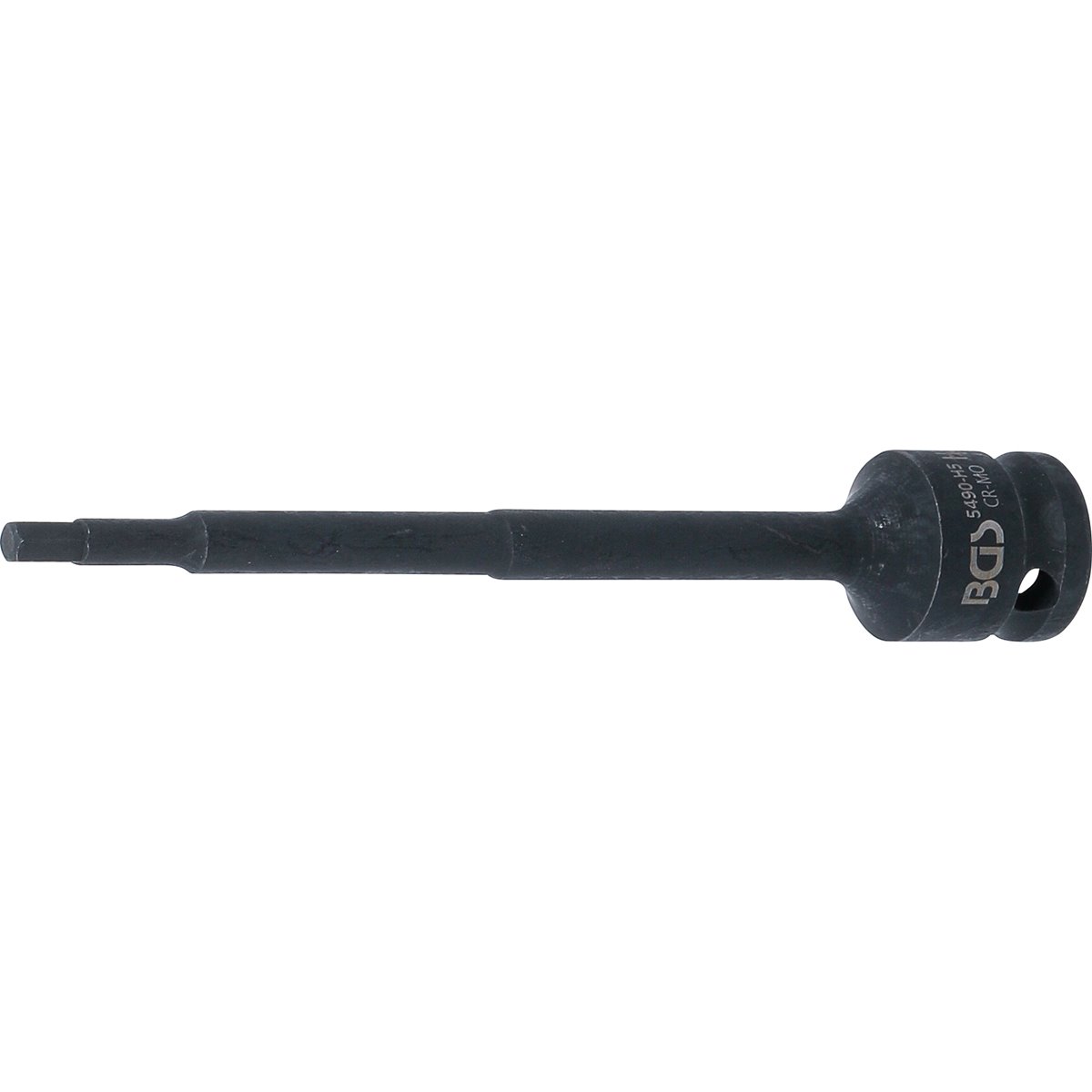 BGS 5490-H5 Impact Bit Socket, length 150 mm, 12.5 mm (1/2") Drive, internal Hexagon 5 mm