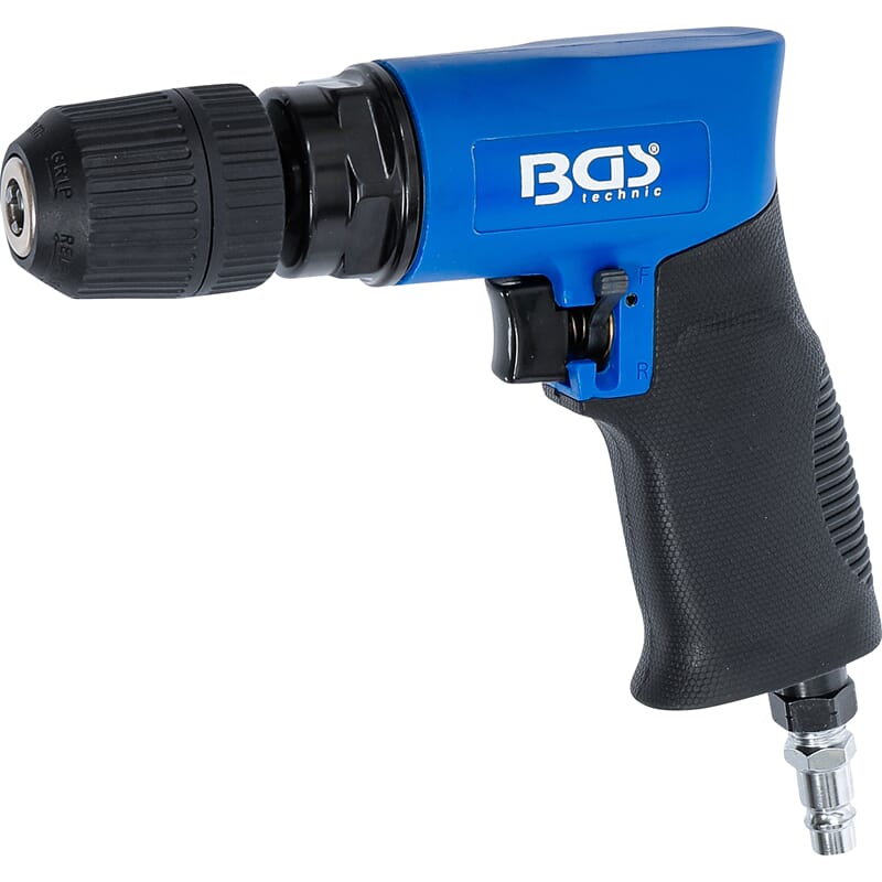 BGS 3335 Druckluft-Bohrmaschine, mit 10 mm Schnell spann-Bohrfutter, umschaltbar