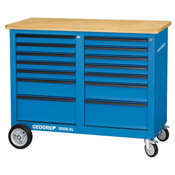Gedore 1506 XL 2511 Rollwerkbank, 1,25 m breit 