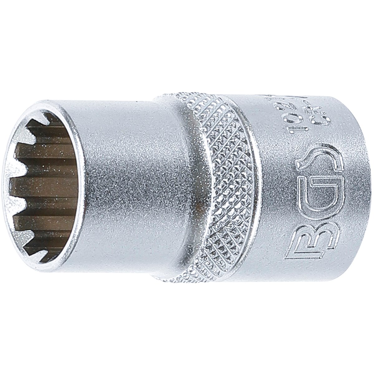 BGS 10214 Steckschlüssel-Einsatz Gear Lock, Antrie b Innenvierkant 12,5 mm (1/2"), SW 14 mm