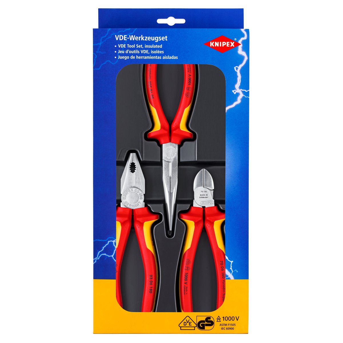 Knipex 00 20 12 Sicherheitspaket 