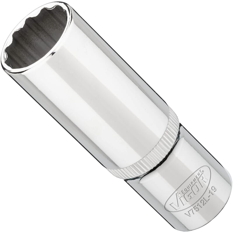 Vigor V7512L-19 1/2" Steckschlüsseleinsatz Sw 19