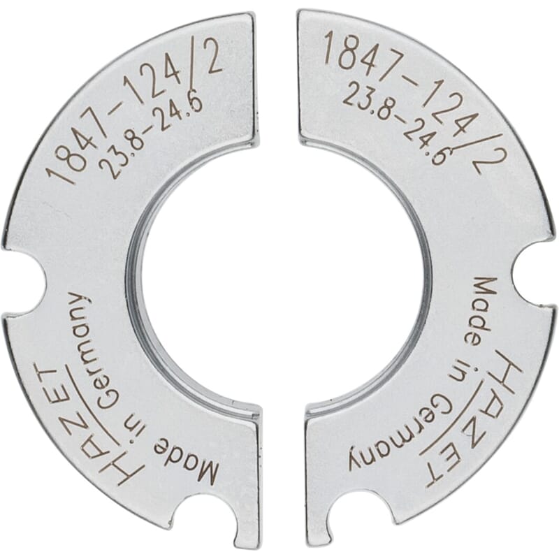 Hazet 1847-124/2 Halbschalen-Paar 