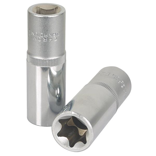 KS-Tools 911.4424 1/2" TX-E-Stecknuss, lang, E11 
