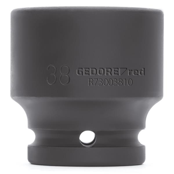 Gedore red R73002209 Kraftnuss 3/4" 6kt 22mm, kurz 2mm L.51mm
