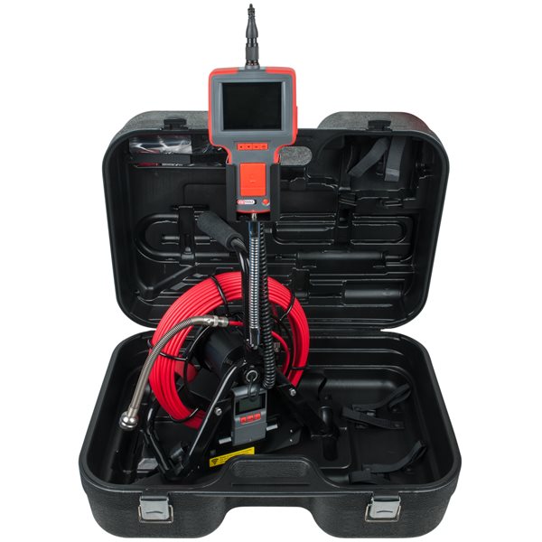 KS-Tools 550.7221 BASIC+ Videoskop-Satz, 0° auf Tr ommel, 22 Meter, Ø 6,0 mm, Kamerakopf Ø 28 mm