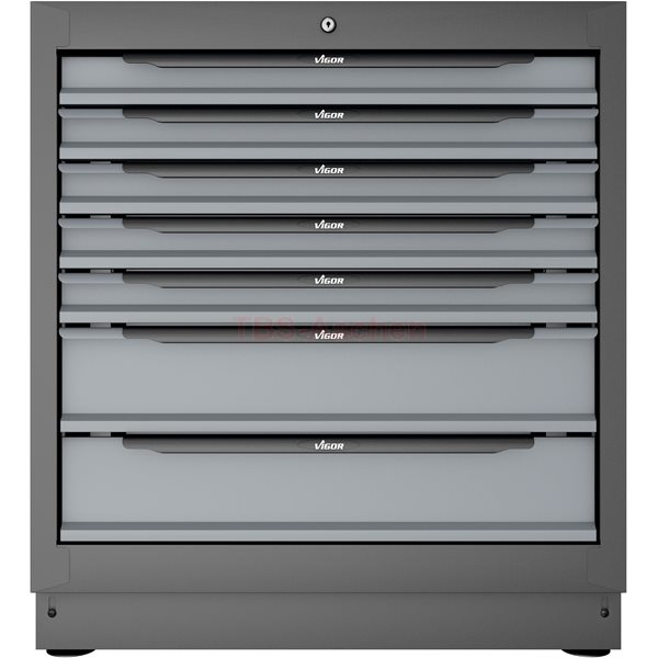 Vigor V6000-01XL Schubladen-Unterschrank,7 Schubl. -861Mm