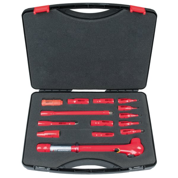 KS-Tools 117.1881 3/8" Isolierter Steckschlüssel atz, 14-tlg.