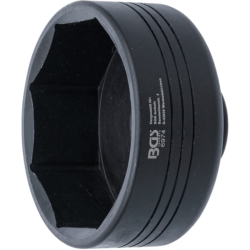 BGS 6974 Achskappen-Schlüssel, für BPW 16 t Anhäng erachskappen, SW 110 mm