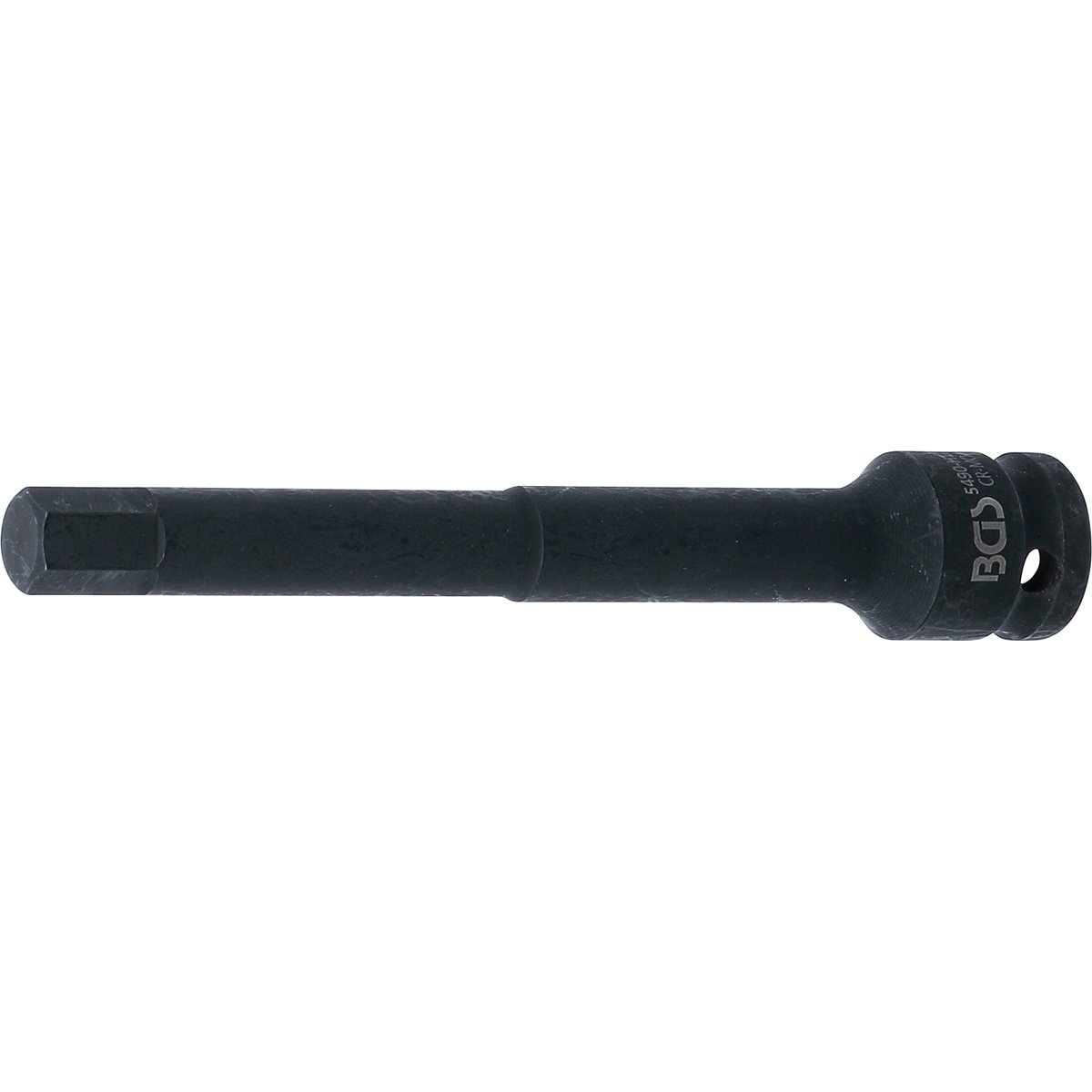BGS 5490-H12 Impact Bit Socket, length 150 mm, 12. 5 mm (1/2") Drive, internal Hexagon 12 mm