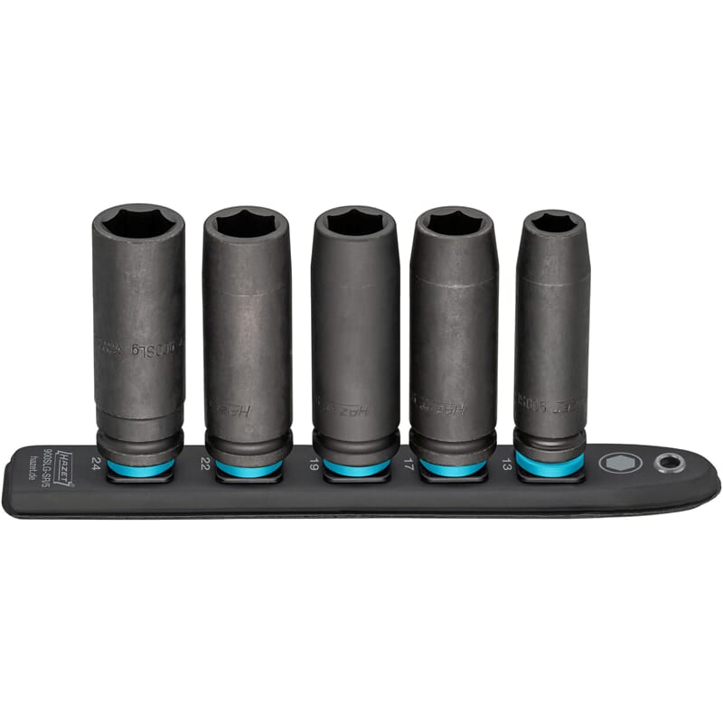 Hazet 900SLG-SR/5 SmartRail 1/2" Kraftnüsse 5-fach lang