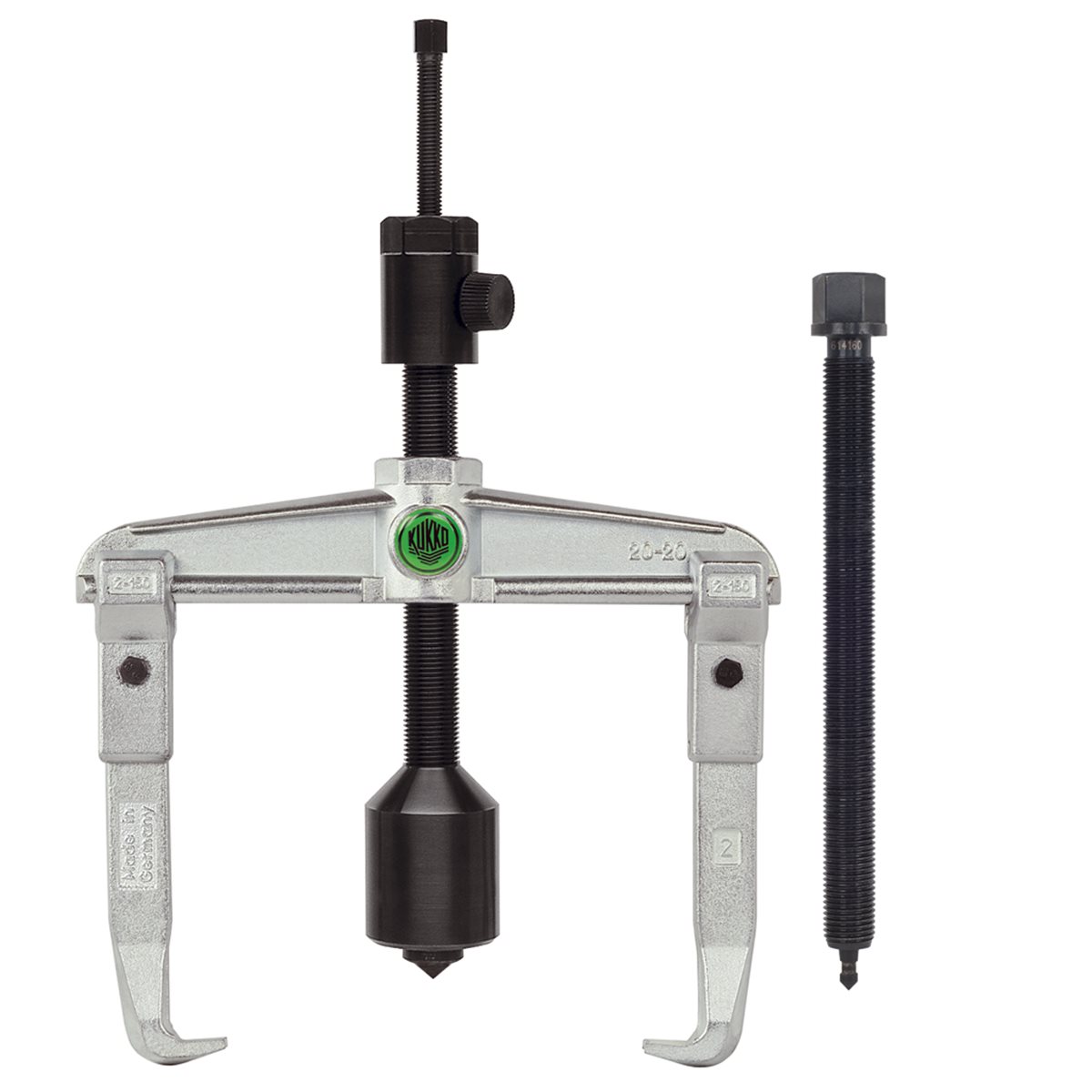 Kukko 20-20-B 2-Arm Univ. Abz. 200 X 150 Mm Mit Ve rschiebbaren Gleithaken Und Hydraul. Spindel 8-01