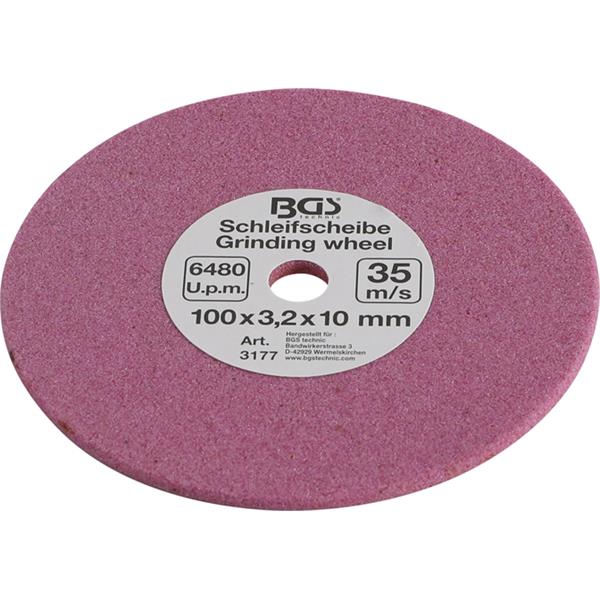 BGS 3177 Schleifscheibe, für Art. 3180, 100 x 3,2 x 10 mm