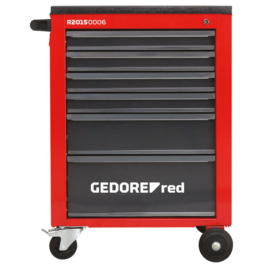 Gedore red R20150006 Werkstattwagen 6 Schubladen 910x628x418